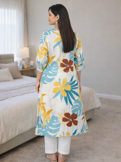 Urmi fashion Comfort Fit Premium Cotton Kurti for Everyday Style